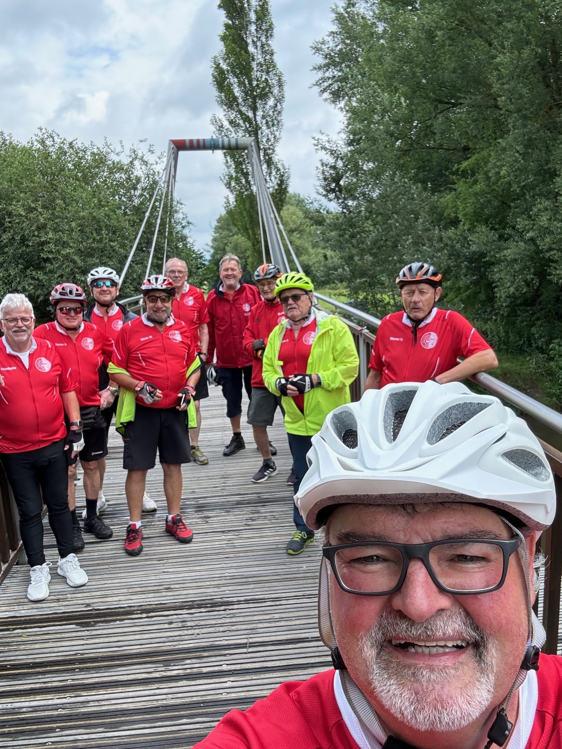 Impression der Radtour 2024 am Main-Radweg