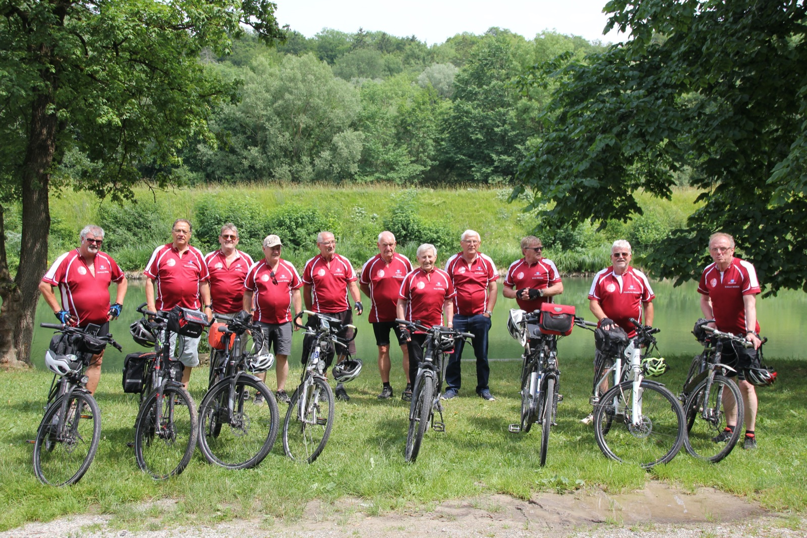 Impression der Isar-Radtour 2019