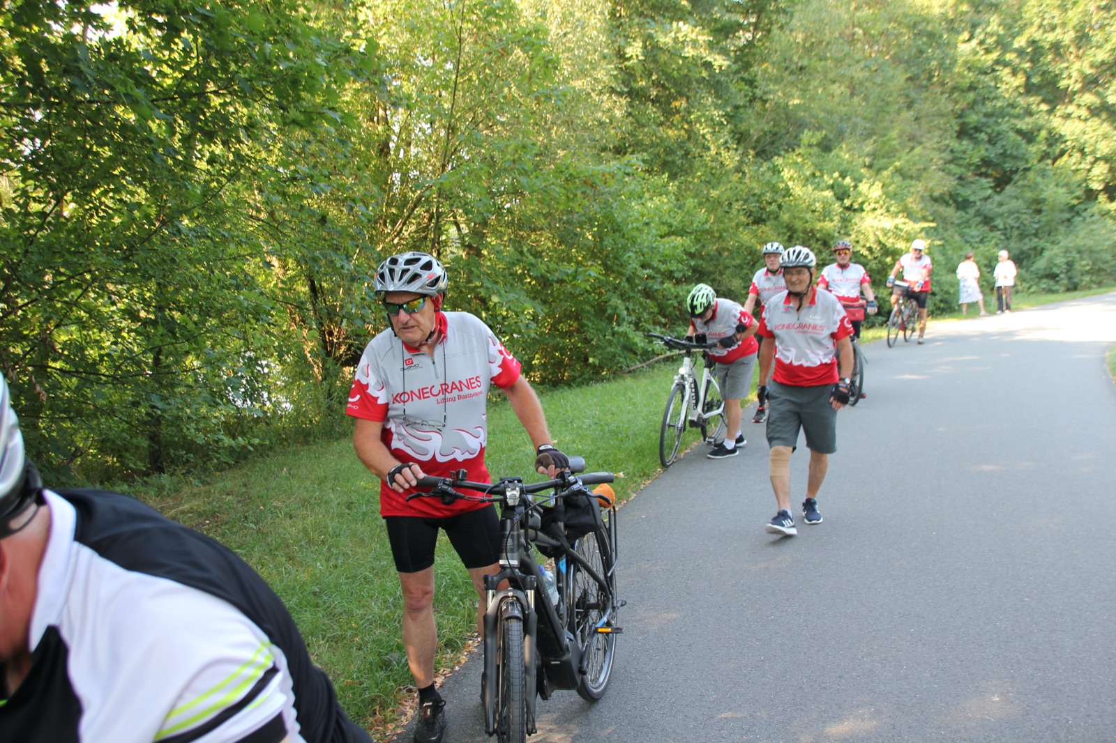 Impression der Fünf-Flüsse-Radtour 2020 in Bayern