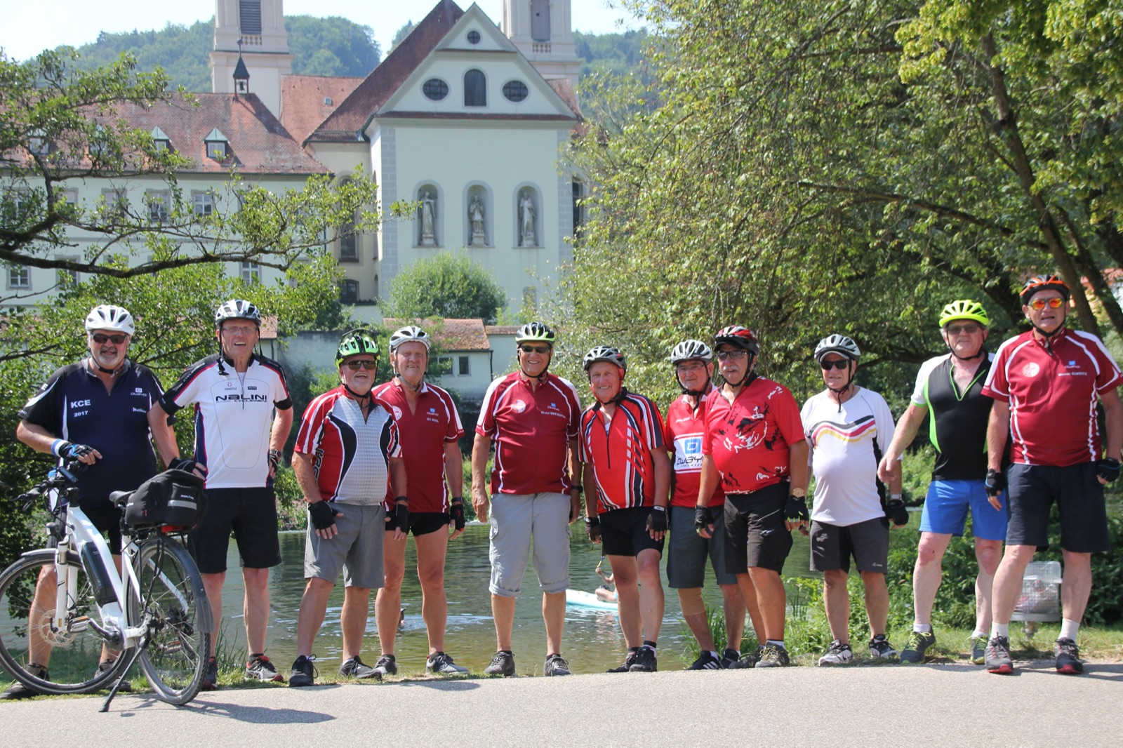 Impression der Fünf-Flüsse-Radtour 2020 in Bayern